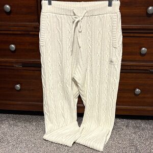 ALO Yoga Cable Knit Joggers